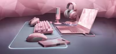 Razer tiñe de rosa sus periféricos para la serie Quartz por el Día de San Valentín