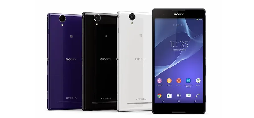 Sony presenta nueva phablet, Xperia T2 Ultra, con una versión con doble SIM