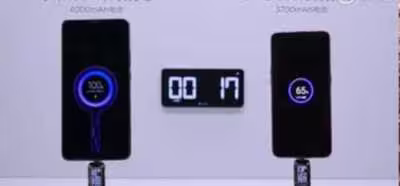 Xiaomi usa una carga superrápida de 100 W para ir de 0 a 4000 mAh en 17 min