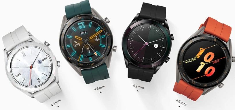 Huawei presenta los Watch GT Active y Elegant