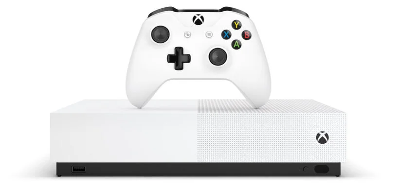 Microsoft anuncia la Xbox One S All-Digital de 230 euros sin lector de discos