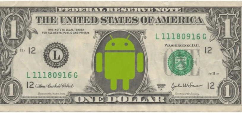 Google cobra 75 céntimos a los fabricantes de dispositivos Android por cada licencia de la Play Store