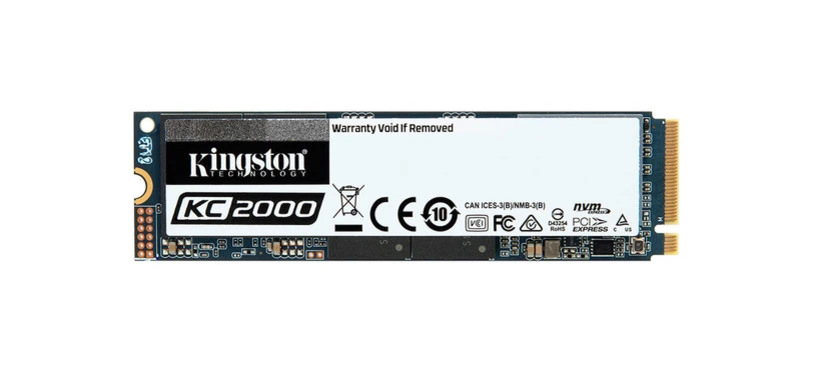 Kingston presenta la serie KC2000 de SSD de hasta 2 TB tipo PCIe