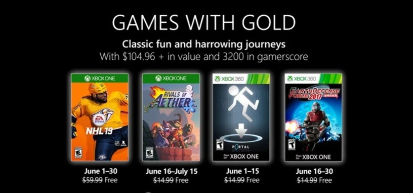 Microsoft confirma los juegos gratis para junio de Xbox Live Gold
