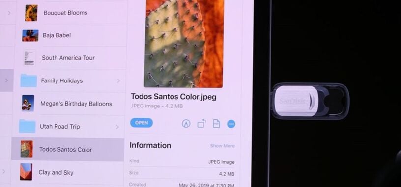 iPadOS añade el uso de ratones y acceso a ficheros en memorias USB y tarjetas SD