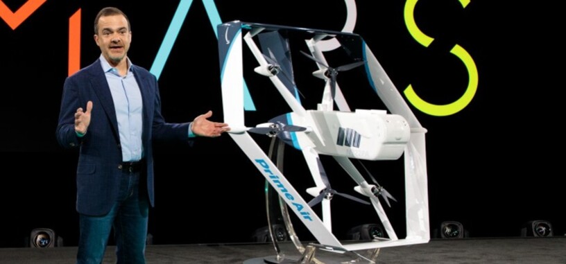 Amazon muestra su nuevo dron de reparto para Prime Air
