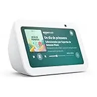 Echo Show 5 (Última generación) | Pantalla táctil inteligente diseñada para controlar tus dispositivos de Hogar digital y más | Blanco, con Acceso Anticipado a Alexa+