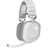 Corsair HS80 RGB Wireless Auriculares para Juegos Multiplataforma – Blanco