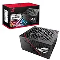 ASUS Fuente de alimentación 850 W Gold (disipadores ROG, Axial-Tech, Doble rodamientos de Bolas, tecnología 0dB, 80 Plus Gold, Full Modular), Negro, ROG Strix