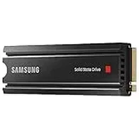 Samsung 980 PRO SSD with Heatsink 1TB PCIe Gen 4 NVMe M.2 Internal Solid State Hard Drive, Heat Control, Max Speed, PS5 Compatible, MZ-V8P1T0CW