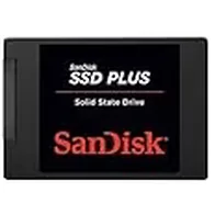 SanDisk SSD Plus de 2 TB 2.5'', SATA III SSD, velocidad de lectura con hasta 545 MB/s, 450 MB/s de escritura, Fácil actualización para arranque, apagado y carga