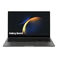 SAMSUNG Galaxy Book3 - Portátil15,6'' FullHD (Intel Raptor Lake Core i5-1335U, 8 GB RAM, 256 GB SSD, Intel Iris Xe Graphics, Windows 11 Home) Negro – Teclado QWERTY español