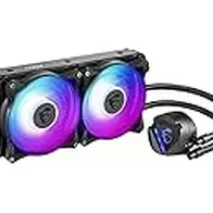 MSI 306-7ZW1D11-813 Enfriador líquido para CPU mag CORELIQUID 280R, Negro, 280 mm