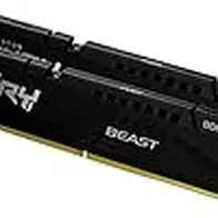 Kingston FURY Beast Negro DDR5 16GB (2x8GB) 5200MT/s CL40 DIMM Memoria gamer para Ordenadores de sobremesa Kit de 2 Intel XMP - KF552C40BBK2-16
