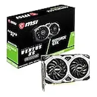 MSI Geforce GTX 1660 Super Ventus XS OC - Tarjeta gráfica (6 GB GDDR6, 192 bit, Boost: 1815 MHz, DisplayPort x 3, HDMI 2.0b x 1)