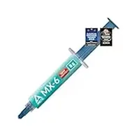 ARCTIC MX-6 (8 g) - Ultimate Performance Thermal Paste para CPUs, Consolas, Tarjetas gráficas, Portátiles, Muy Alta conductividad térmica, Larga duración, No conductiva, No capacitiva