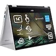 Acer Chromebook 314-1H - Ordenador Portátil 14'' HD LED (Intel Celeron N4500, 4 GB RAM, 64 GB eMMc, Intel UHD Graphics, Sistema operativo Chrome) Color Plata - Teclado QWERTY Español