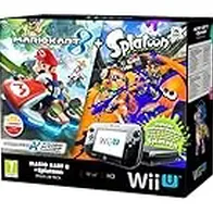 Nintendo Wii U - Consola Premium HW + Mario Kart 8 + Splatoon - Limitado