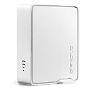 devolo WiFi 6 Repeater 5400, Repetidor WiFi - hasta 5.400 Mbps, WiFi Mesh, Amplificador WiFi, 2X Gigabit ethernet, WiFi Extender, Punto de Acceso WiFi, Blanco