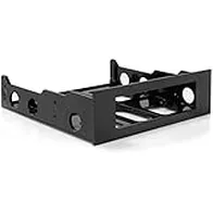 StarTech.com Juego Kit Adaptador Frontal Abierto Unidad de Disco Duro de 3,5in Pulgadas a 5,25