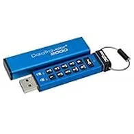 Kingston DataTraveler 2000 DT2000/32GB - Memoria USB 3.0 de 32 GB cifrada con Teclado, Tipo Llave
