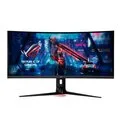 ASUS ROG Strix XG349C - Monitor de Gaming Curvo 34 Pulgadas, UWQHD (3440 x 1440, OC. a 180 Hz, 1 ms MPRT, Extreme Low Motion Blur Sync, USB de Tipo C, 135% sRGB, G-Sync, DisplayHDR 400), Negro