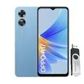 OPPO A17 - Smartphone Libre, 4GB+64GB, Cámara 50+3+5MP, Android, Batería 5000mAh, Carga 10W - Azul