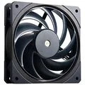 Cooler Master Mobius 120 OC Ventilador de Caja – Ring Blade Design (PWM), Switch para Velocidad, Antivibración, Rodamiento Bola Dual, Hub Motor Metal (máx 88,1 CFM, 4,75 mmH2O, 39,3 dBA), Azul y Negro