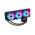 ASUS ROG STRIX LC III 360 ARGB - Refrigerador líquido AiO con bloque de agua giratorio 360°, bomba Gen7 v2 de Asetek, ventiladores ROG ARGB y efectos de iluminación Aura personalizados
