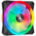 Corsair Juego de dos ventiladores PWM de 140 mm iCUE QL140 RGB con Lighting Node CORE