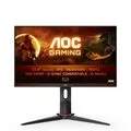AOC Gaming 24G2SP - Monitor FHD de 24 Pulgadas, 165 Hz, 1 ms, FreeSync Premium (1920 x 1080, VGA, HDMI, DisplayPort), Color Negro y Rojo