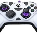 PDP Victrix Gambit Controller cableado, Para Xbox One/ Xbox Serie XIS/ Windows 10, Blanco/Morado