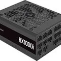 Corsair HX1000i Fuente de Alimentación ATX Totalmente Modular de Muy Bajo Nivel Sonoro - Compatible con ATX 3.0 y PCIe 5.0 -Ventilador con Rodamiento Dinámico Fluido - 80 Plus Platinum - Negro