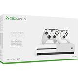 Microsoft Xbox One S - Pack Con Consola 1 TB, 2 Mandos Y 3 Meses De Game Pass (Edición Exclusiva Amazon)