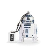 Tribe Star Wars Pendrive - Memoria USB Flash Drive 2.0 (de goma, de 16 GB con llavero), diseño R2D2