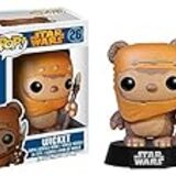 Funko - Bobugt056 - Cine estatuilla - Star Wars - Bobble Head Pop 26 Wicket!