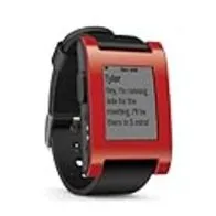 Pebble Classic - SmartWatch (Pantalla 1.26'', Bluetooth, 128 KB, Arm Cortex-M3), Color Rojo