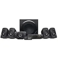 Logitech Z906 5,1 Sistema de Altavoces Sonido Envolvente THX, Certificado Dolby&DTS, 1000 W de Pico, Multi-Dispositivos, Entradas Audio Múltiples, Enchufe EU, PC/PS4/Xbox/TV/Móvil/Tablet
