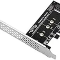 MZHOU M.2 SSD M-Key NVM PCIe 3.0 x1 Adaptador de Tarjeta con instalación Baja y Completa - Soporta M.2 PCIe 2230, 2242, 2260 y 2280