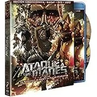 Ataque A Los Titanes: La Película. El Arco Y La Flecha - Parte 1, Edición Coleccionista Blu Ray + DVD + Libro