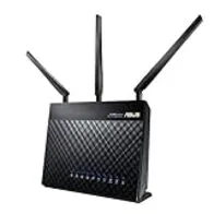 ASUS RT-AC68U Router Gaming inalámbrico AC1900 Dual-Band Gigabit (Punto de Acceso/repetidor, USB, soporta 3G/4G, Compatible con Ai Mesh WiFi), Negro