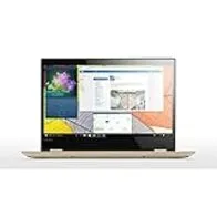 Lenovo Yoga 520-14IKB - Ordenador portátil Convertible de 14'' FHD (Intel Core i3-7100U, 8 GB de RAM DDR4, HDD de 1 TB, Intel HD Graphics 620, Windows 10 Home) Dorado metálico - Teclado QWERTY Español