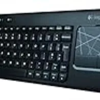 Logitech K400 - Teclado inalámbrico con Touchpad (QWERTY Español), Negro