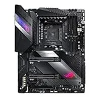 ASUS Placa base de gaming ATX AMD X570 con PCIe 4.0, Wi-Fi 6 (802.11ax) integrado, LAN a 2,5 Gbps, USB 3.2, SATA, M.2, ASUS NODE e iluminación Aura Sync RGB, Black, X570