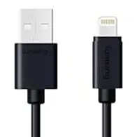 Lumsing - Cable de sincronización USB a Lightning para dispositivos Apple (3 m, certificado MFI, 8 pines), color negro