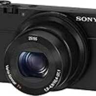 Sony DSC-RX100 - Cámara compacta (Sensor CMOS Exmor R 1.0 de 20.1 MP, F1.8-4.9, zoom 28-100, zoom óptico 3,6x, pantalla LCD de 3'', estabilizador de imagen), negro