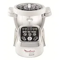 Moulinex HF802AA1 Robot cocina con 6 programas automáticos, 4,5 L de capacidad 6 personas, 12 velocidades y temperatura de 30º a 130º, función de mantenimiento de la calor 45 min