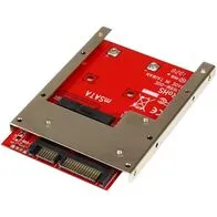 StarTech.com Adaptador Conversor de SSD mSATA a SATA de 2,5 Pulgadas - Convertidor de Unidad mSATA