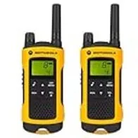 Motorola 59T80EXPACK - Walkie-talkie radio emisor y receptor PMR, amarillo