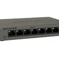 Netgear GS308 Switch 8 Puertos 10/100/100, Switch Gigabit Unmanaged, Switch ethernet de sobremesa, Caja de Metal sin Ventilador